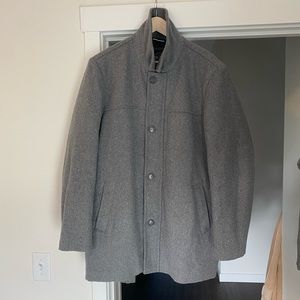 Docker's Wool-Blend Pea Coat - Men's XL